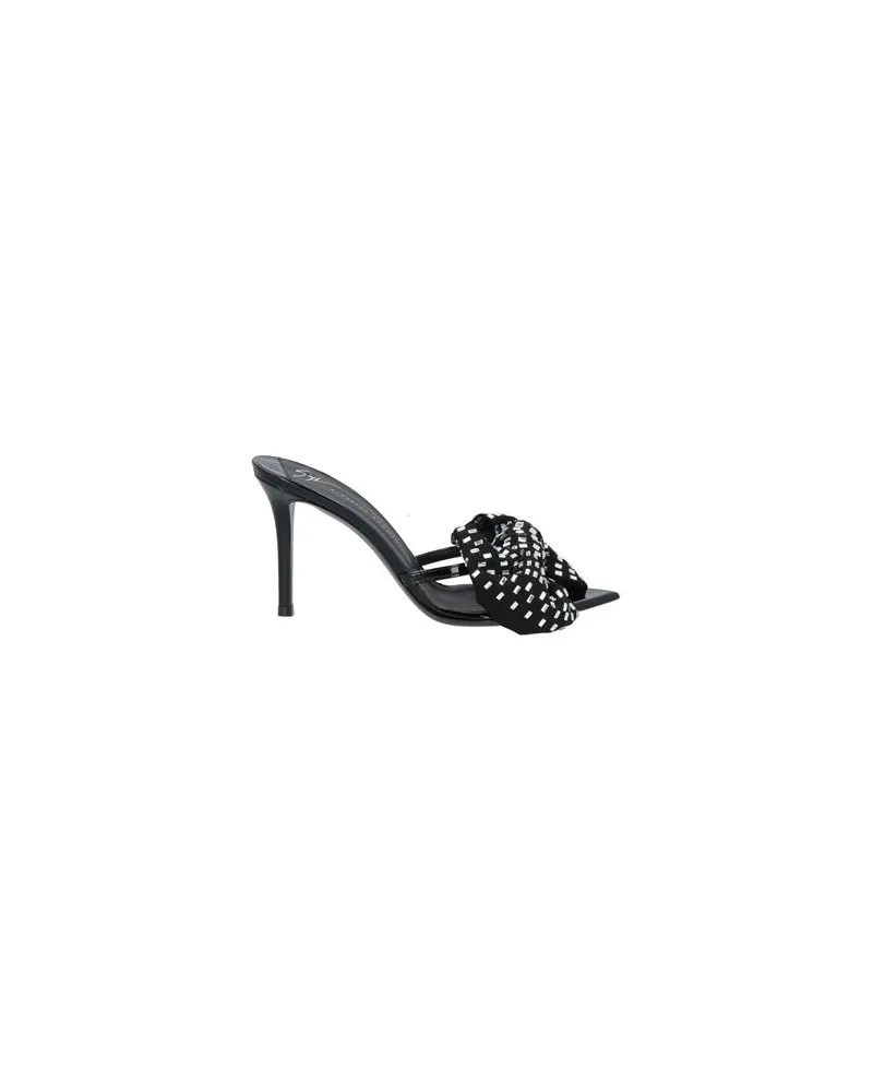 Giuseppe Zanotti SCHUHE - Sandalenauf YOOX.COM Schwarz