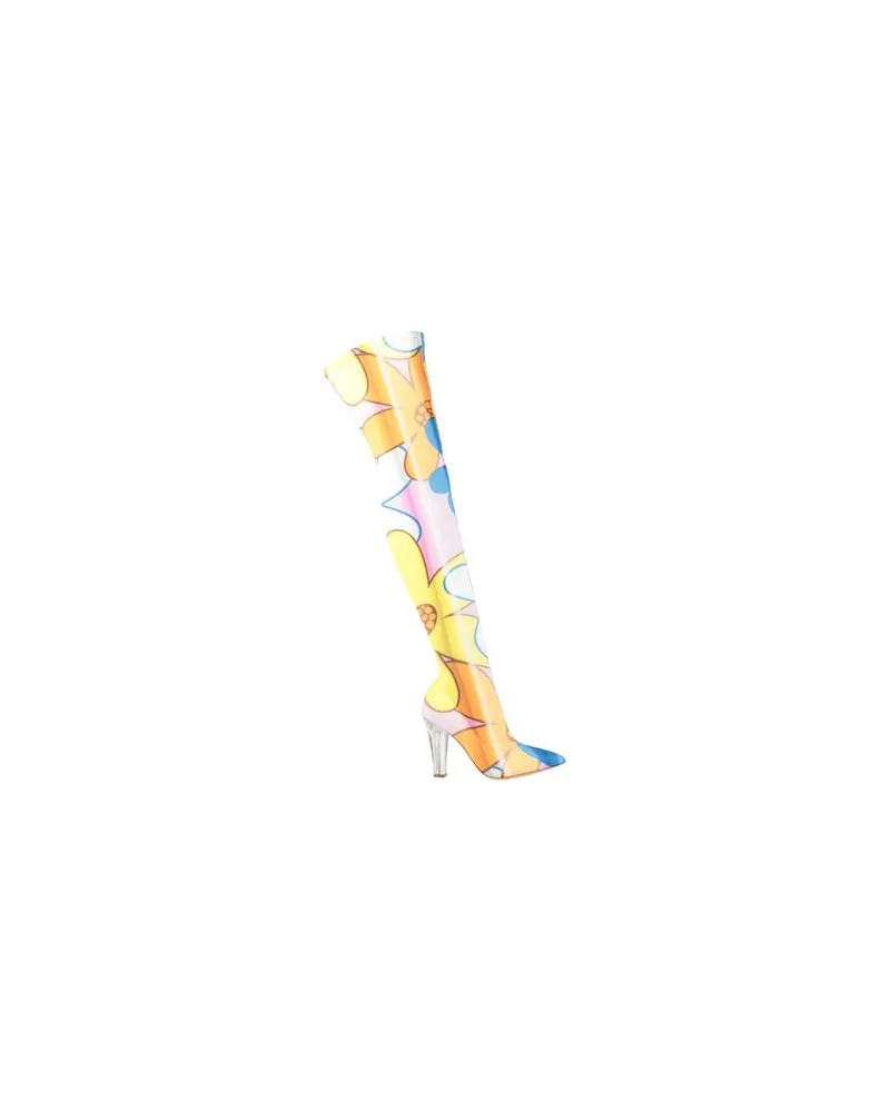 Moschino SCHUHE - Stiefelauf YOOX.COM Orange