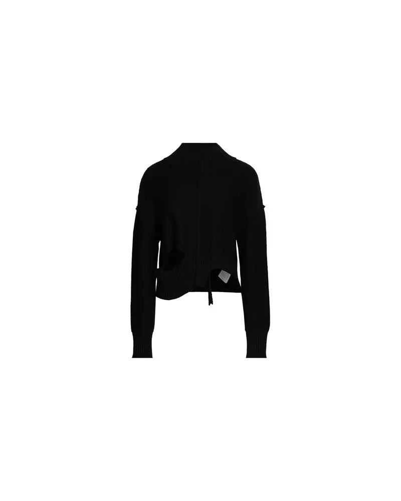 Maison Margiela STRICKWAREN - Rollkragenpulloverauf YOOX.COM Schwarz