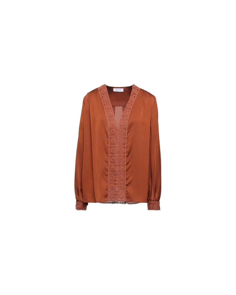 Aglini TOPS - Topsauf YOOX.COM Rostrot