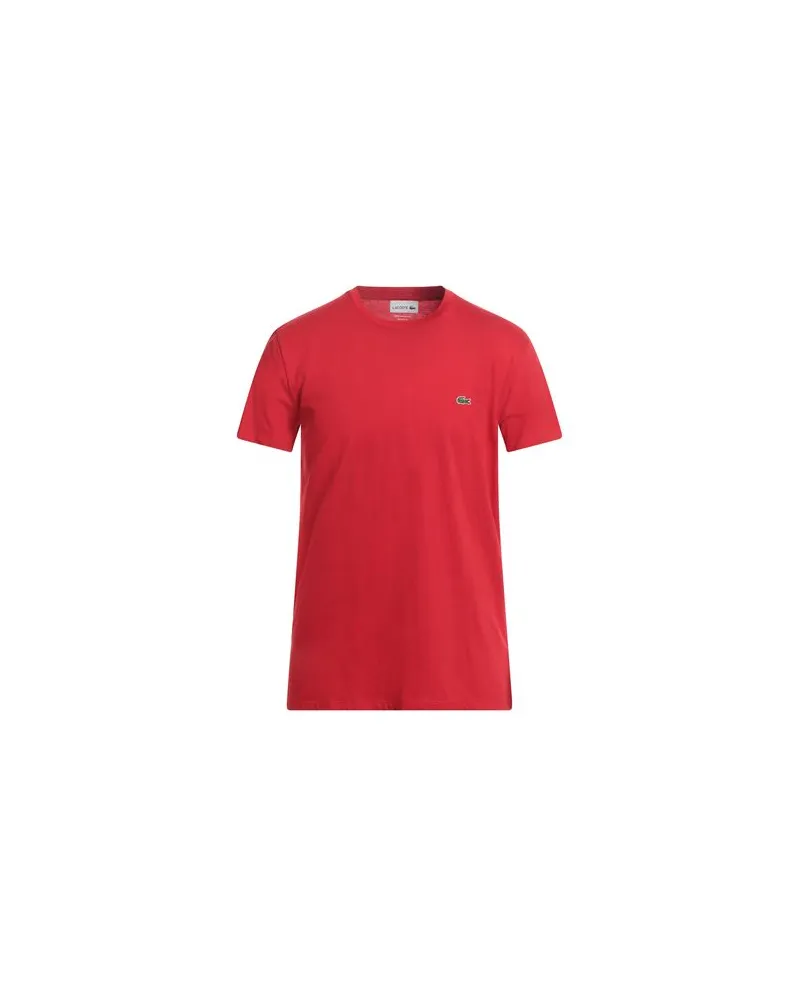 Lacoste TOPS - T-shirtsauf YOOX.COM Rot