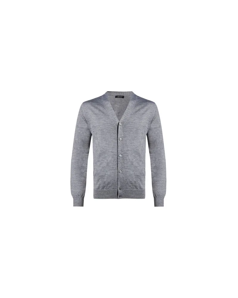 ARAGONA STRICKWAREN - Strickjackenauf YOOX.COM Grau