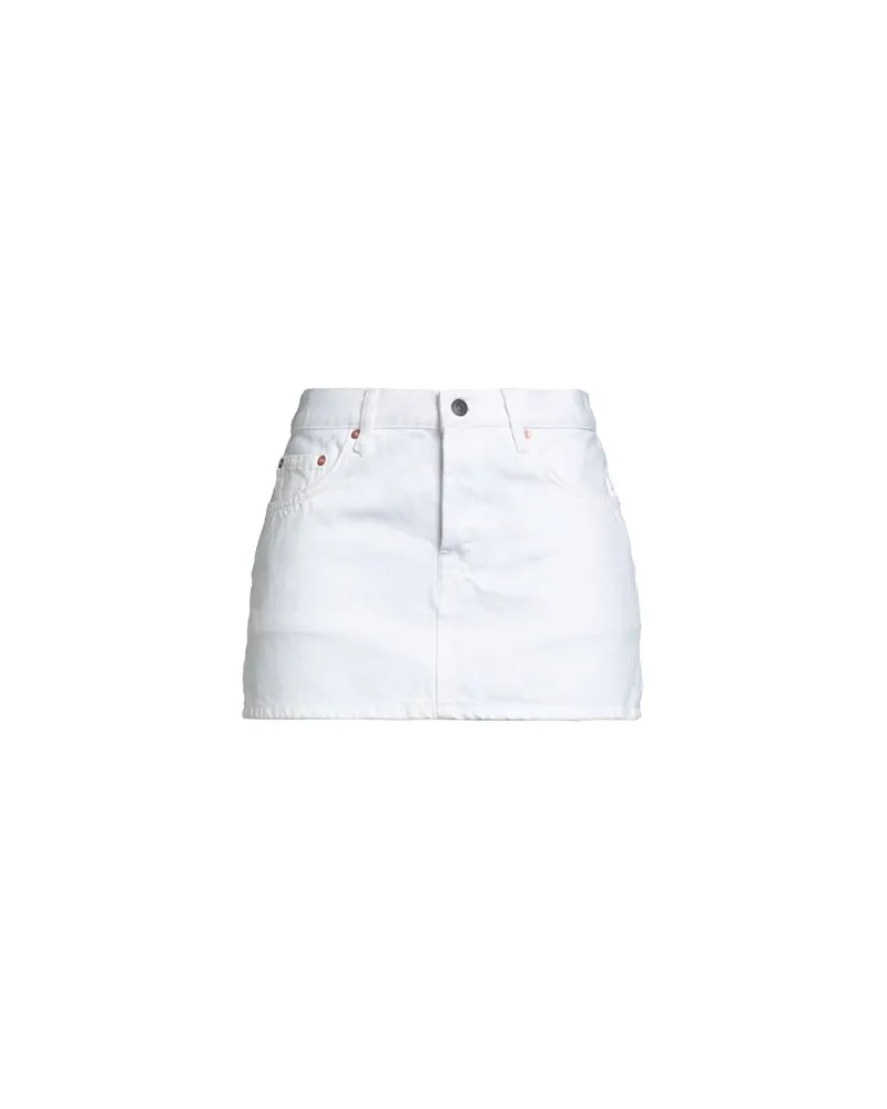 WARDROBE.NYC HOSEN & RÖCKE - Jeansröckeauf YOOX.COM Weiß