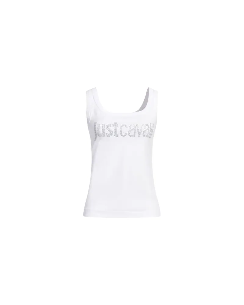 Just Cavalli TOPS - Topsauf YOOX.COM Weiß