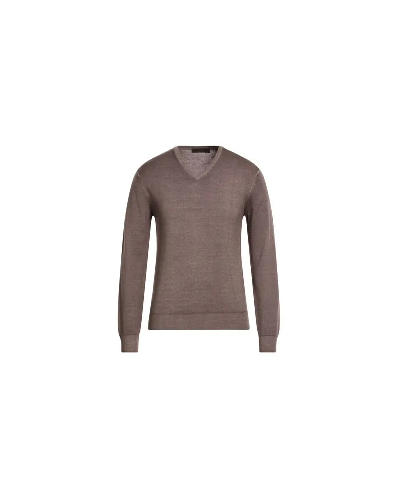 VNECK STRICKWAREN - Pulloverauf YOOX.COM Maulwurfsgrau