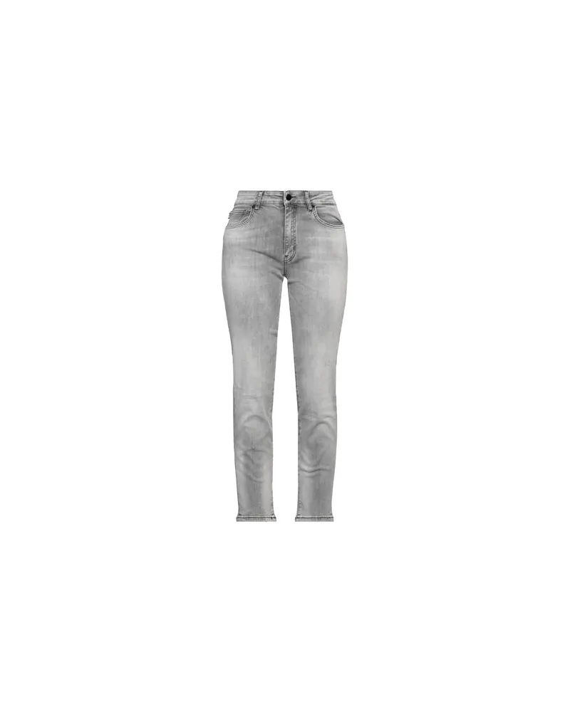Moschino HOSEN & RÖCKE - Jeanshosenauf YOOX.COM Grau