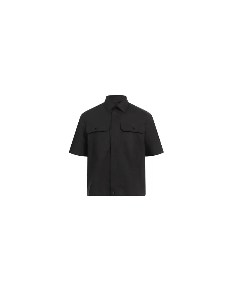 Emporio Armani TOPS - Hemdenauf YOOX.COM Schwarz