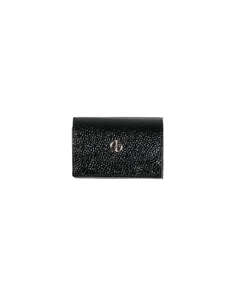 Giorgio Armani Kleinlederwaren - Brieftaschenauf YOOX.COM Schwarz