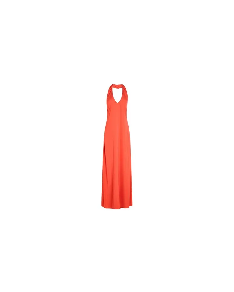Peserico KLEIDER - Maxi-Kleiderauf YOOX.COM Koralle