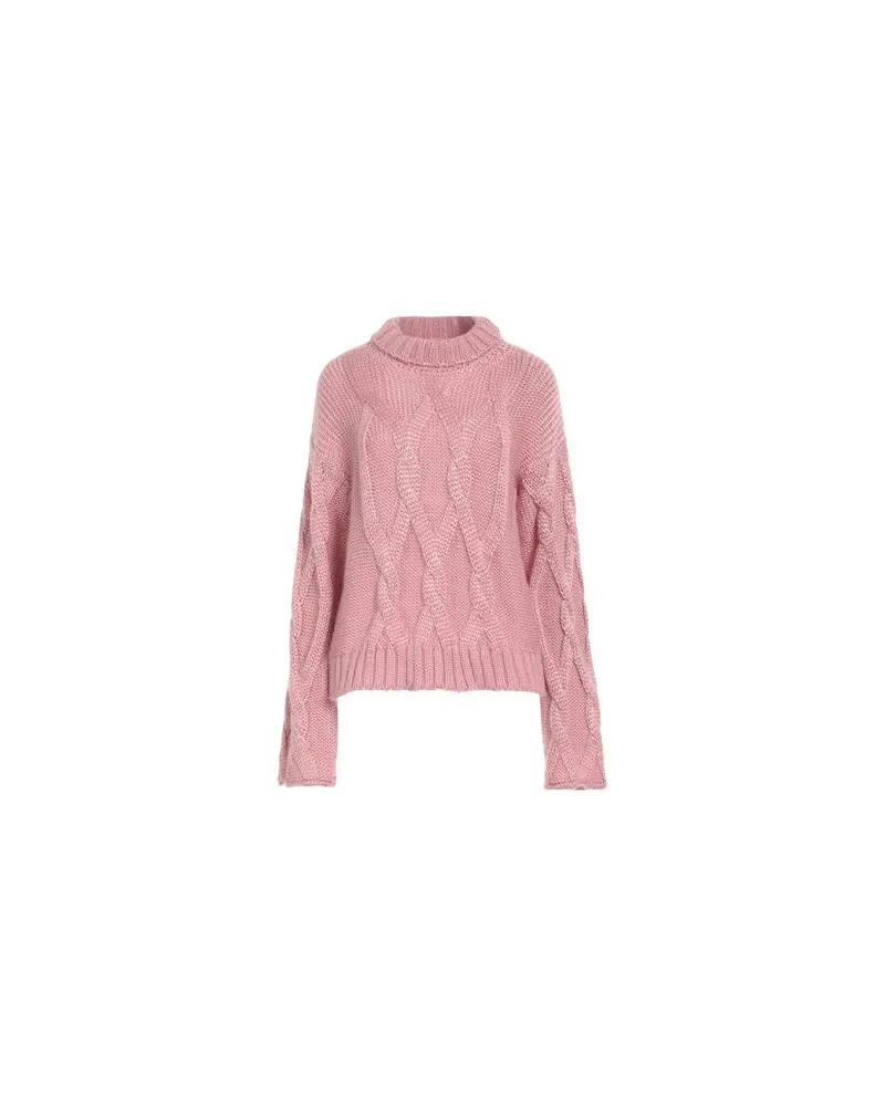 AGNONA STRICKWAREN - Rollkragenpulloverauf YOOX.COM Rosa