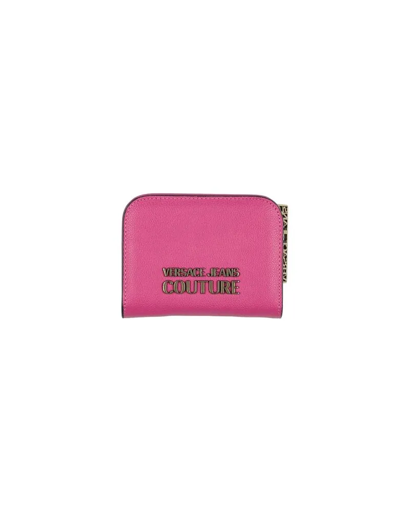 Versace Jeans Kleinlederwaren - Brieftaschenauf YOOX.COM Magenta