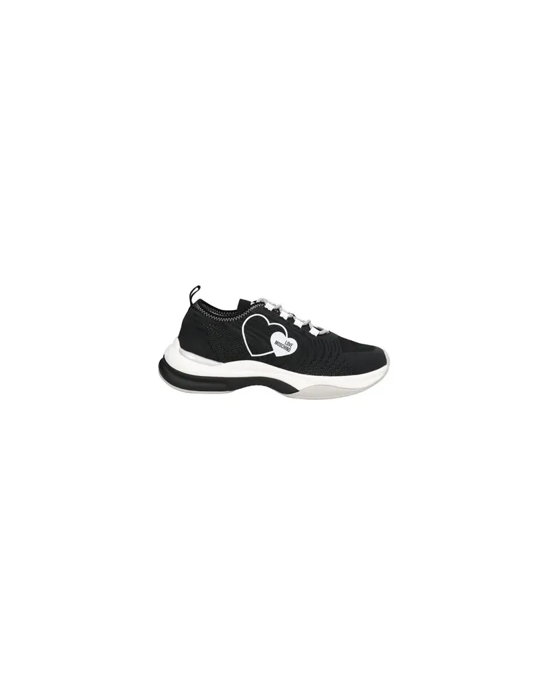 Moschino SCHUHE - Sneakersauf YOOX.COM Schwarz