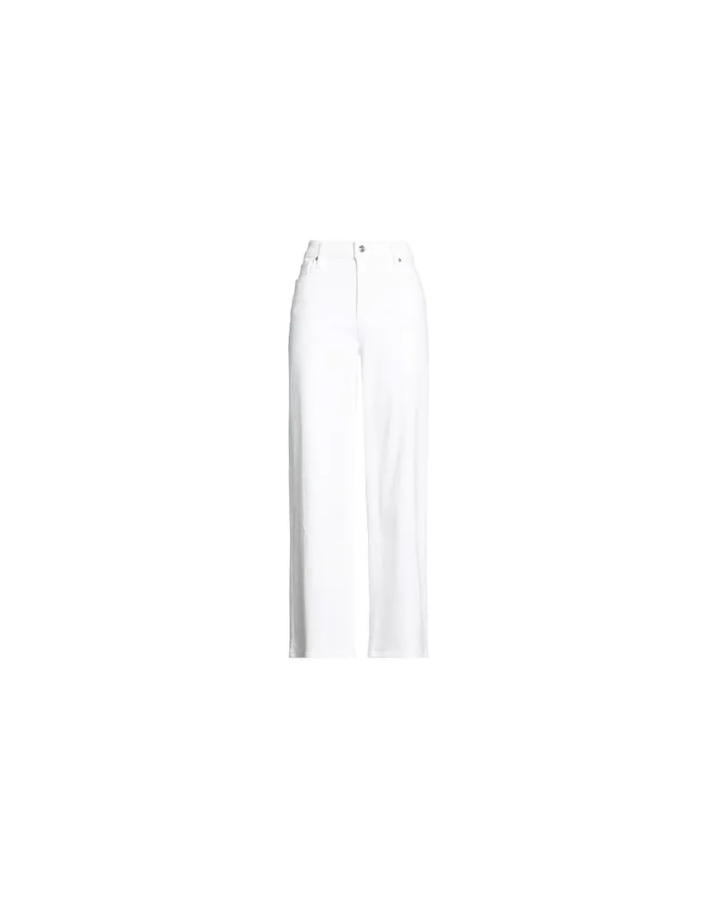 Frame Denim HOSEN & RÖCKE - Jeanshosenauf YOOX.COM Weiß
