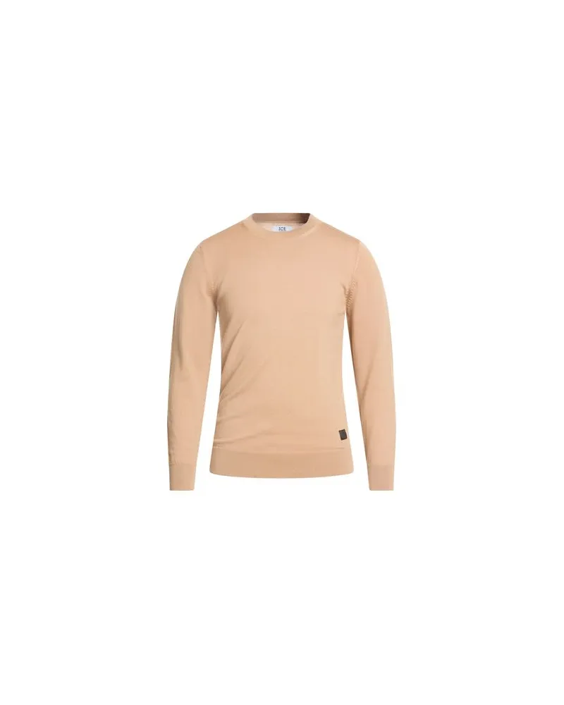 Iceberg STRICKWAREN - Pulloverauf YOOX.COM Sand