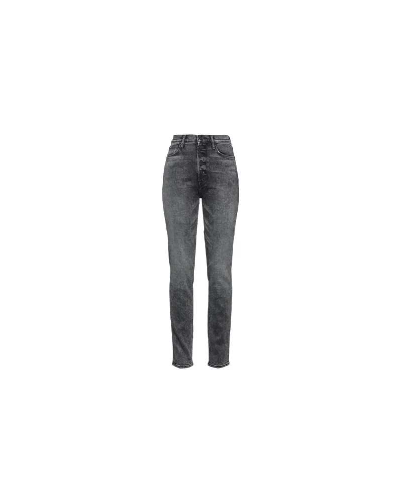 Mother HOSEN & RÖCKE - Jeanshosenauf YOOX.COM Schwarz