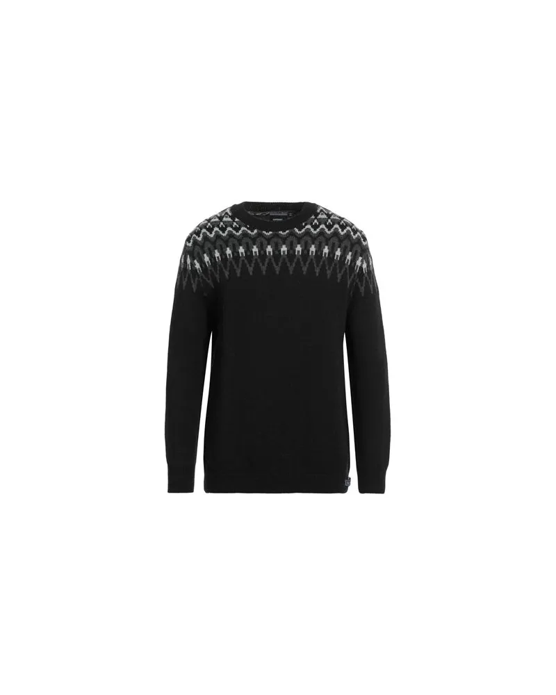 Superdry. STRICKWAREN - Pulloverauf YOOX.COM Schwarz