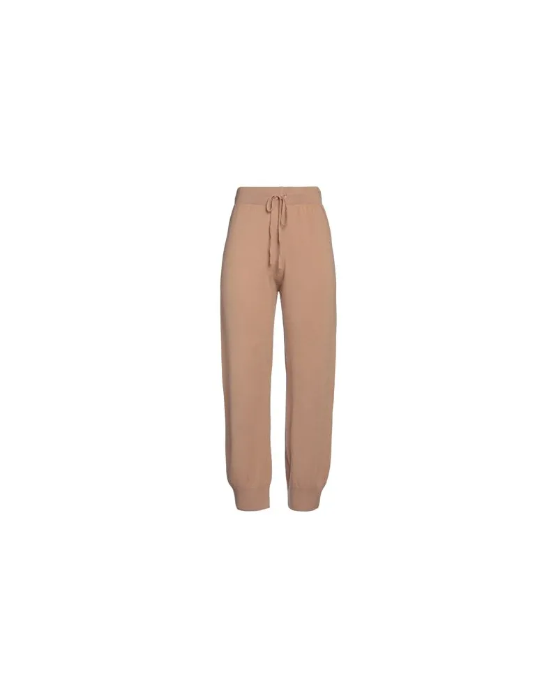 N.O.W. Andrea Rosati Cashmere HOSEN & RÖCKE - Hosenauf YOOX.COM Hellbraun