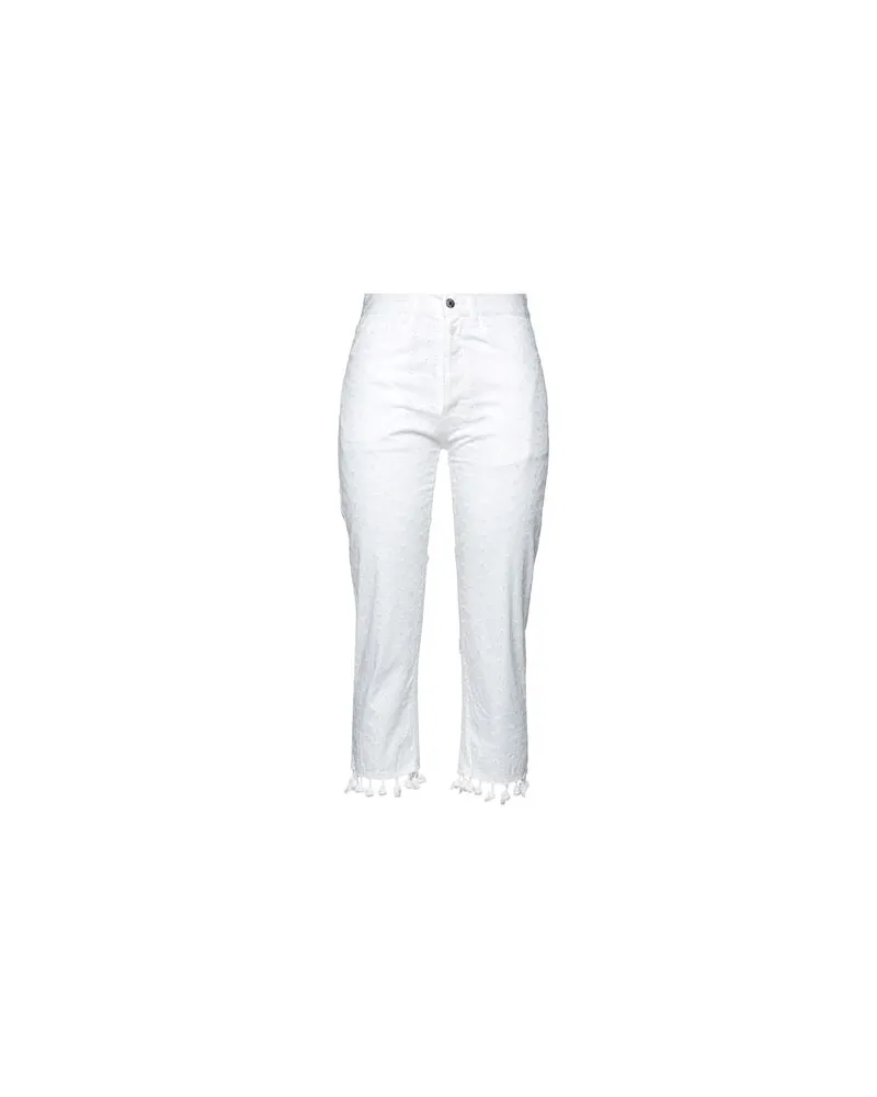Forte Couture HOSEN & RÖCKE - Hosenauf YOOX.COM Elfenbein