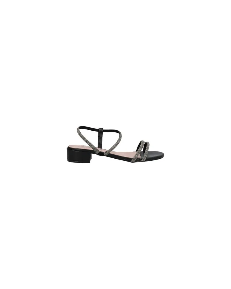 GENEVE shoes SCHUHE - Sandalenauf YOOX.COM Schwarz