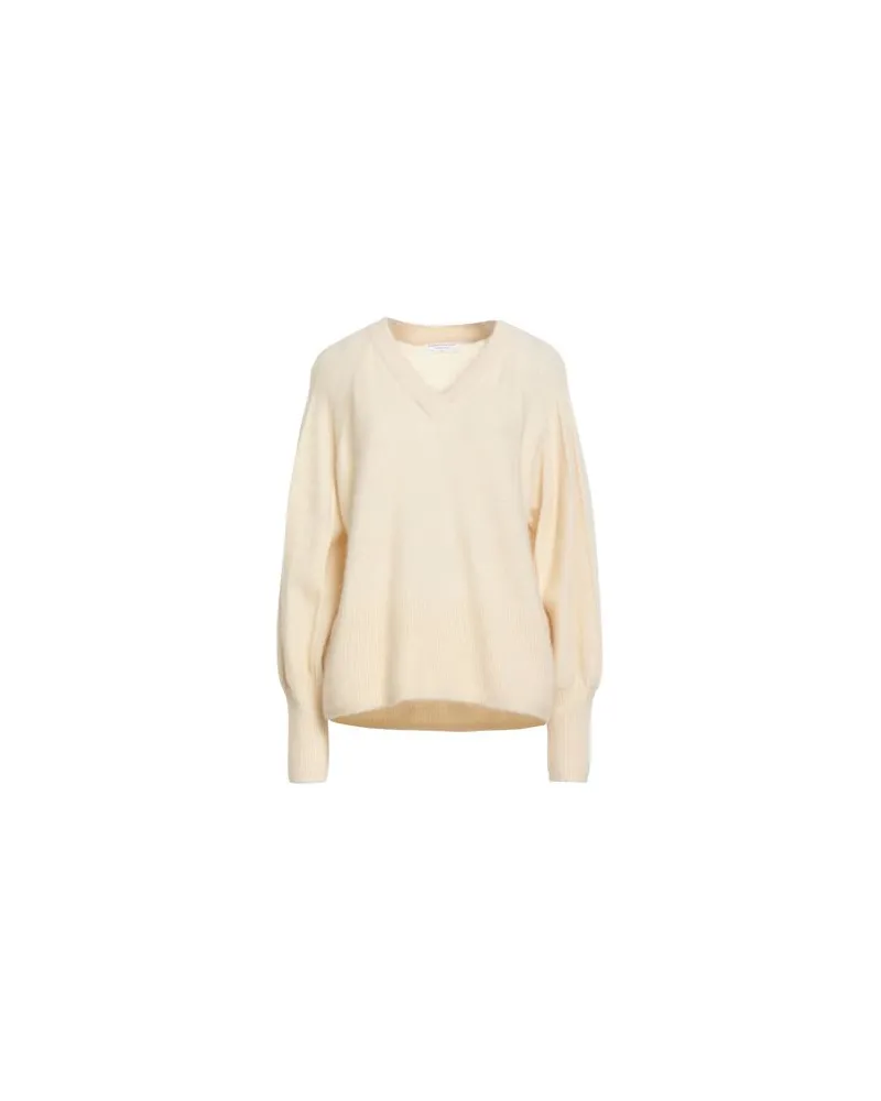 Majestic STRICKWAREN - Pulloverauf YOOX.COM Cremeweiß