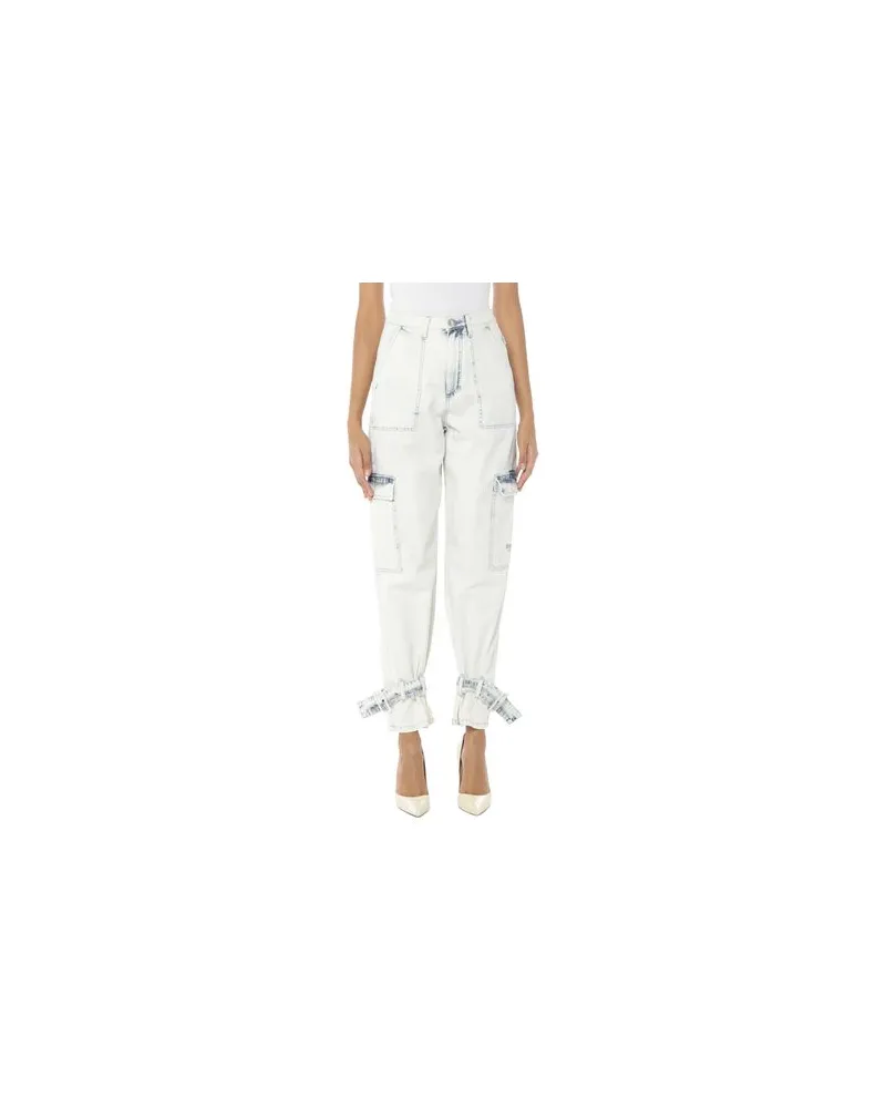 MSGM HOSEN & RÖCKE - Jeanshosenauf YOOX.COM Blau