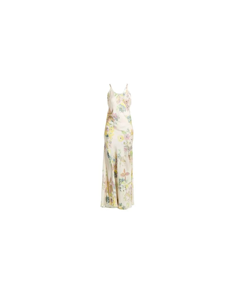 Twin-Set KLEIDER - Maxi-Kleiderauf YOOX.COM Elfenbein