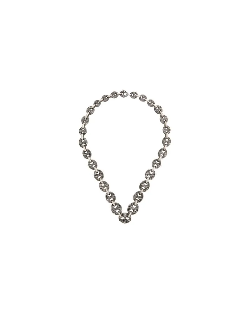 Ugo Cacciatori SCHMUCK und UHREN - Halskettenauf YOOX.COM Silber