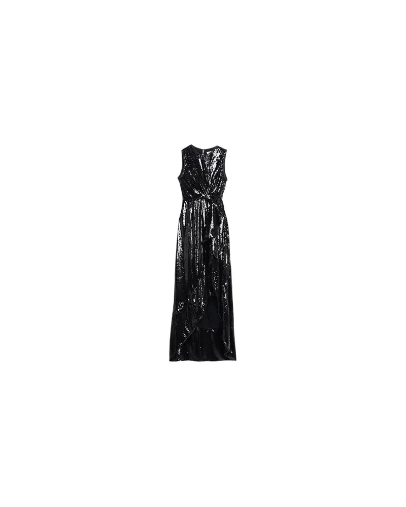 Elisabetta Franchi KLEIDER - Maxi-Kleiderauf YOOX.COM Schwarz