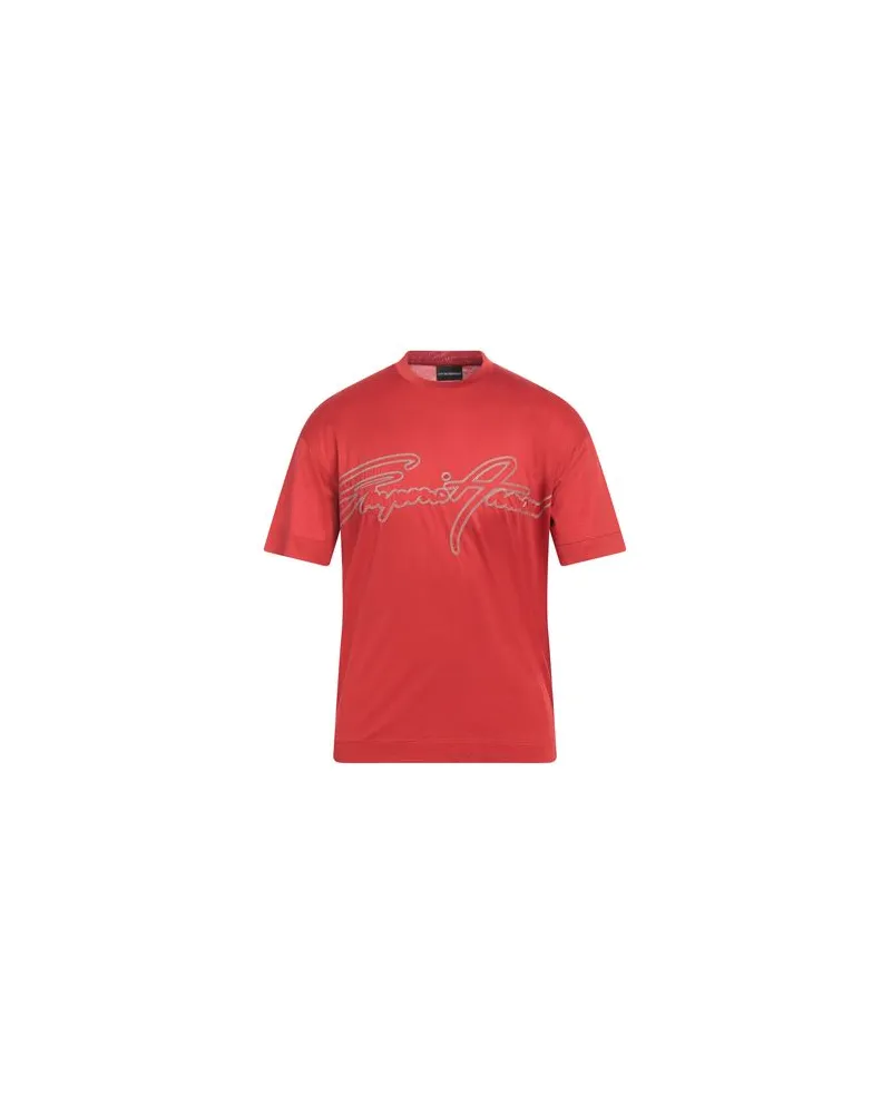 Emporio Armani TOPS - T-shirtsauf YOOX.COM Tomatenrot