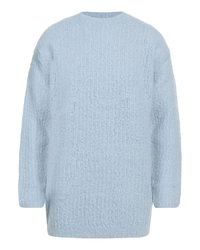 AURALEE Pullover Himmelblau