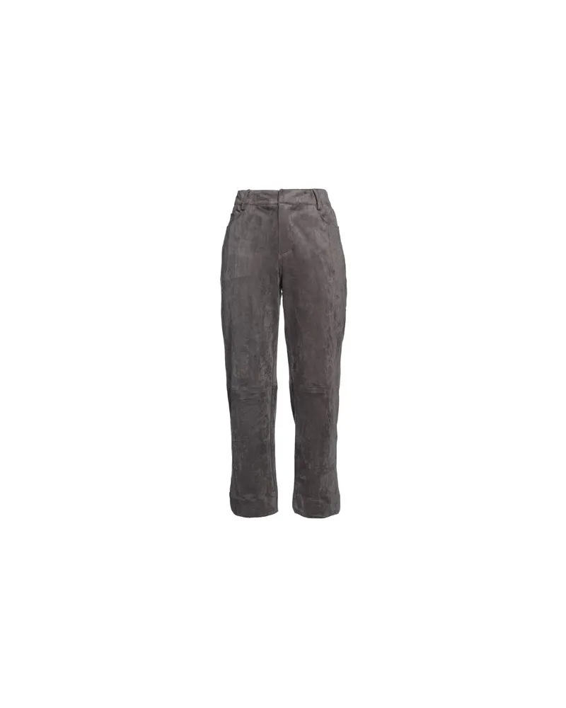 Weili Zheng HOSEN & RÖCKE - Hosenauf YOOX.COM Braungrau
