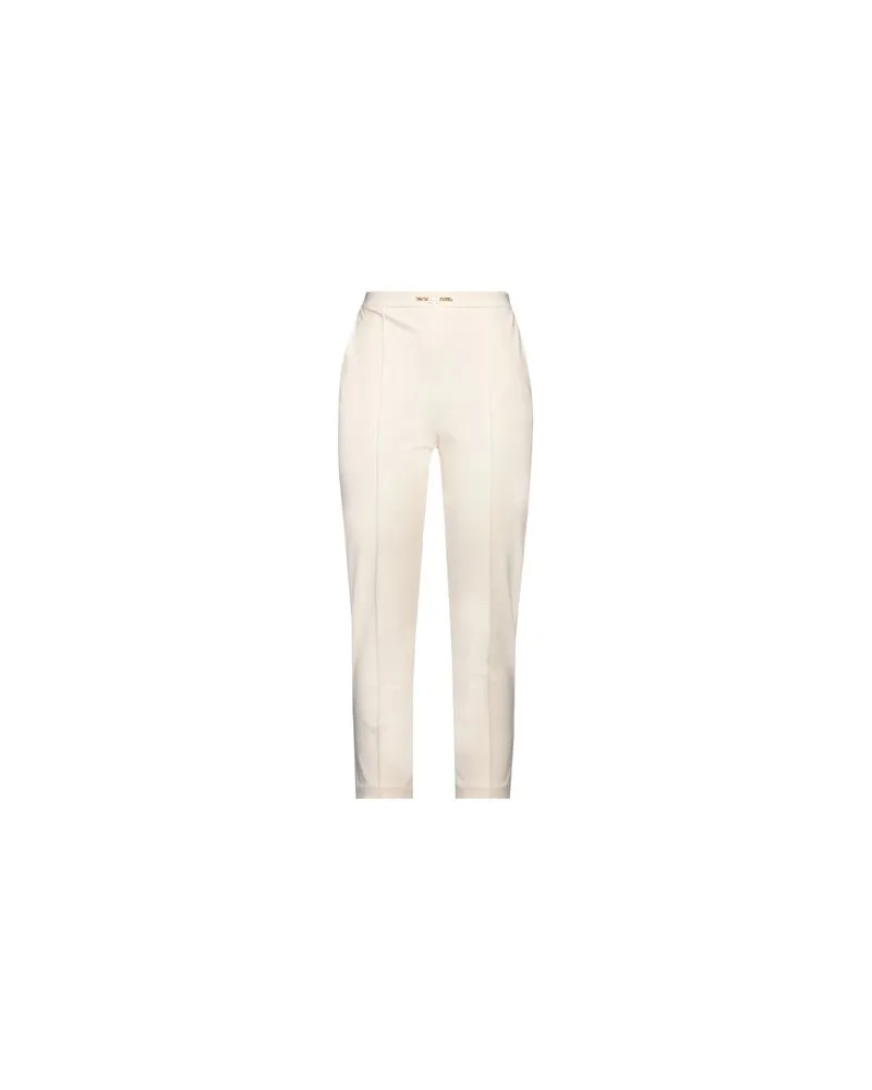 Elisabetta Franchi HOSEN & RÖCKE - Hosenauf YOOX.COM Cremeweiß