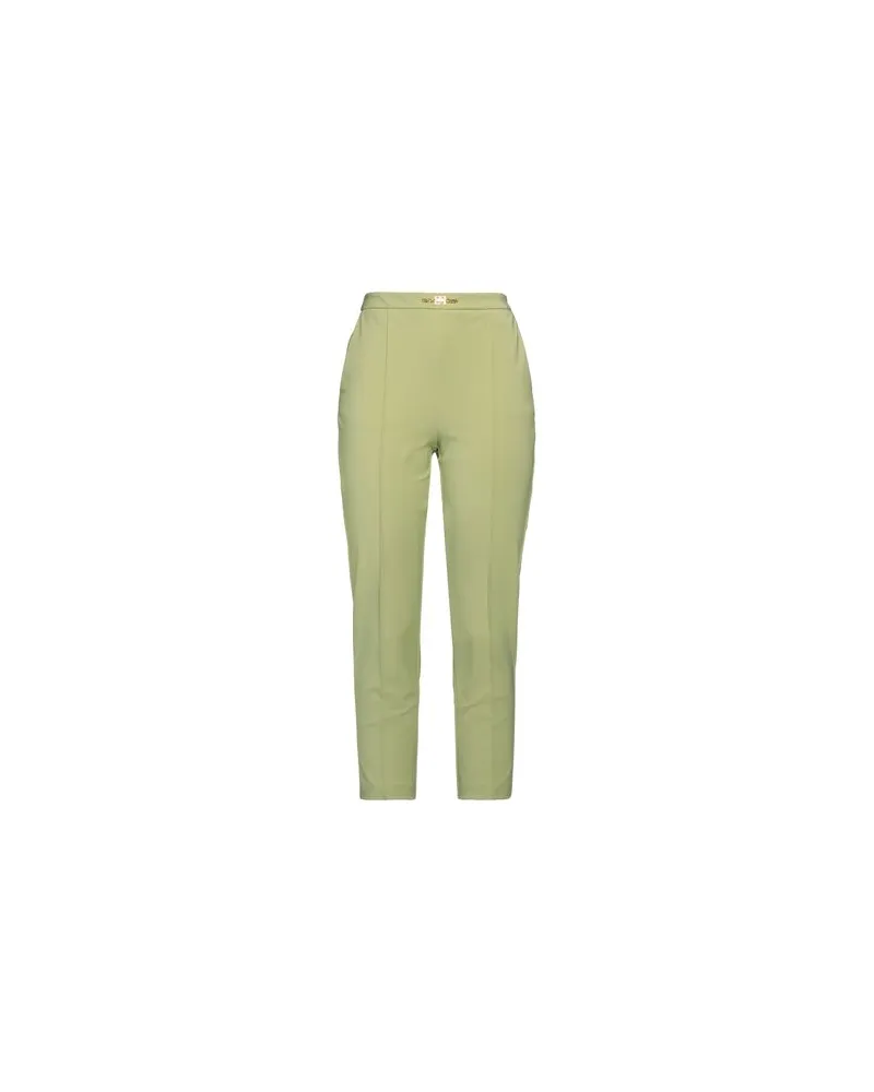 Elisabetta Franchi HOSEN & RÖCKE - Hosenauf YOOX.COM Säuregrün