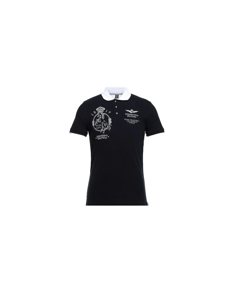 Aeronautica Militare TOPS - Poloshirtsauf YOOX.COM Nachtblau