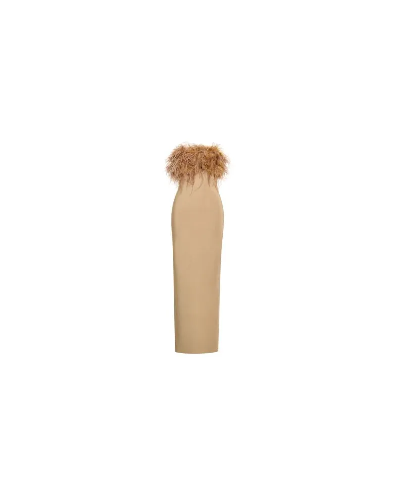 MARCIANO Los Angeles KLEIDER - Maxi-Kleiderauf YOOX.COM Sand