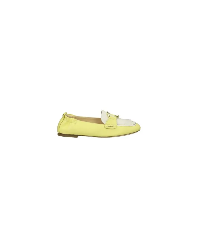 Attilio Giusti Leombruni SCHUHE - Mokassinsauf YOOX.COM Pastellgelb