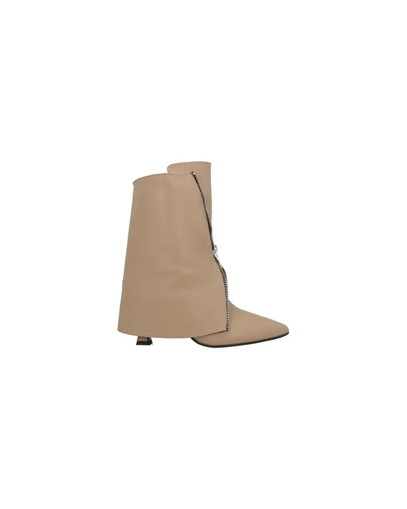 Divine Follie SCHUHE - Stiefelettenauf YOOX.COM Hellbraun