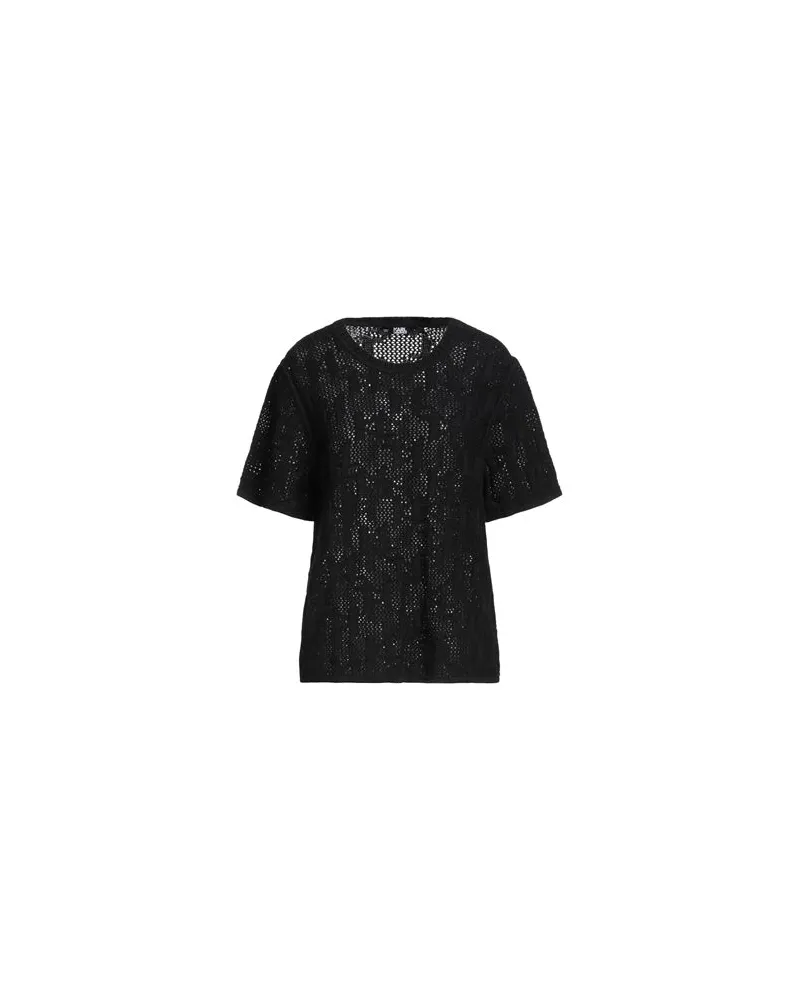 Karl Lagerfeld STRICKWAREN - Pulloverauf YOOX.COM Schwarz