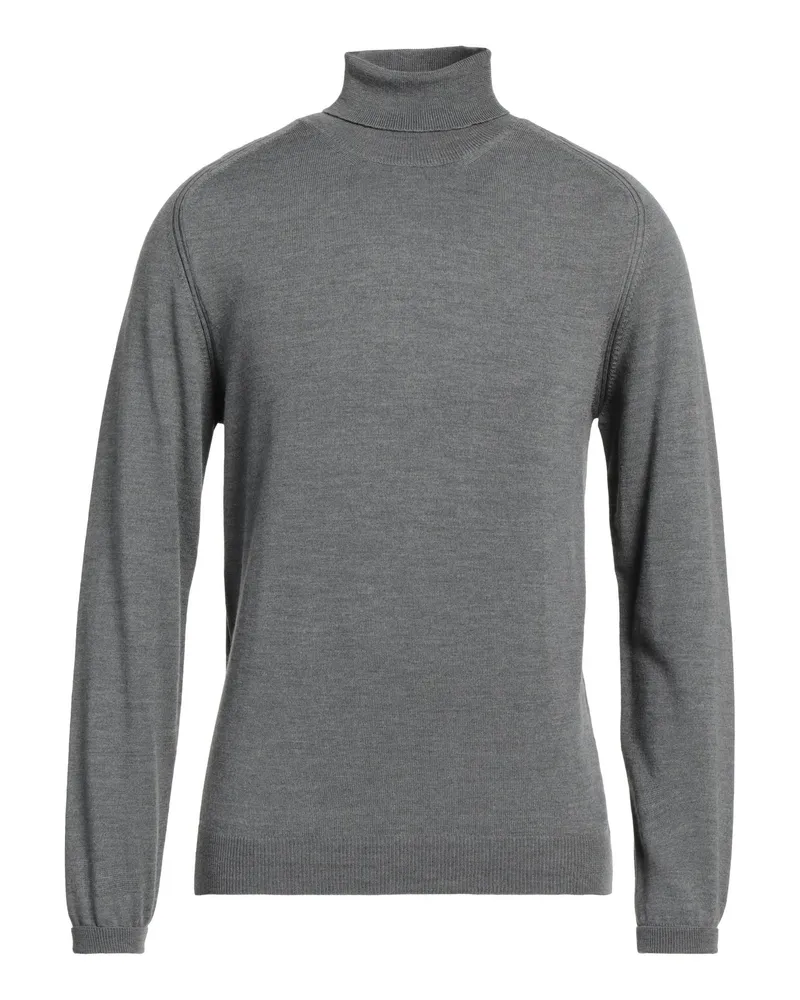 Macchia J Rollkragenpullover Grau