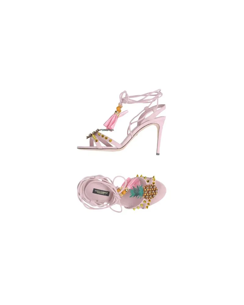 Dolce & Gabbana SCHUHE - Sandalenauf YOOX.COM Rosa