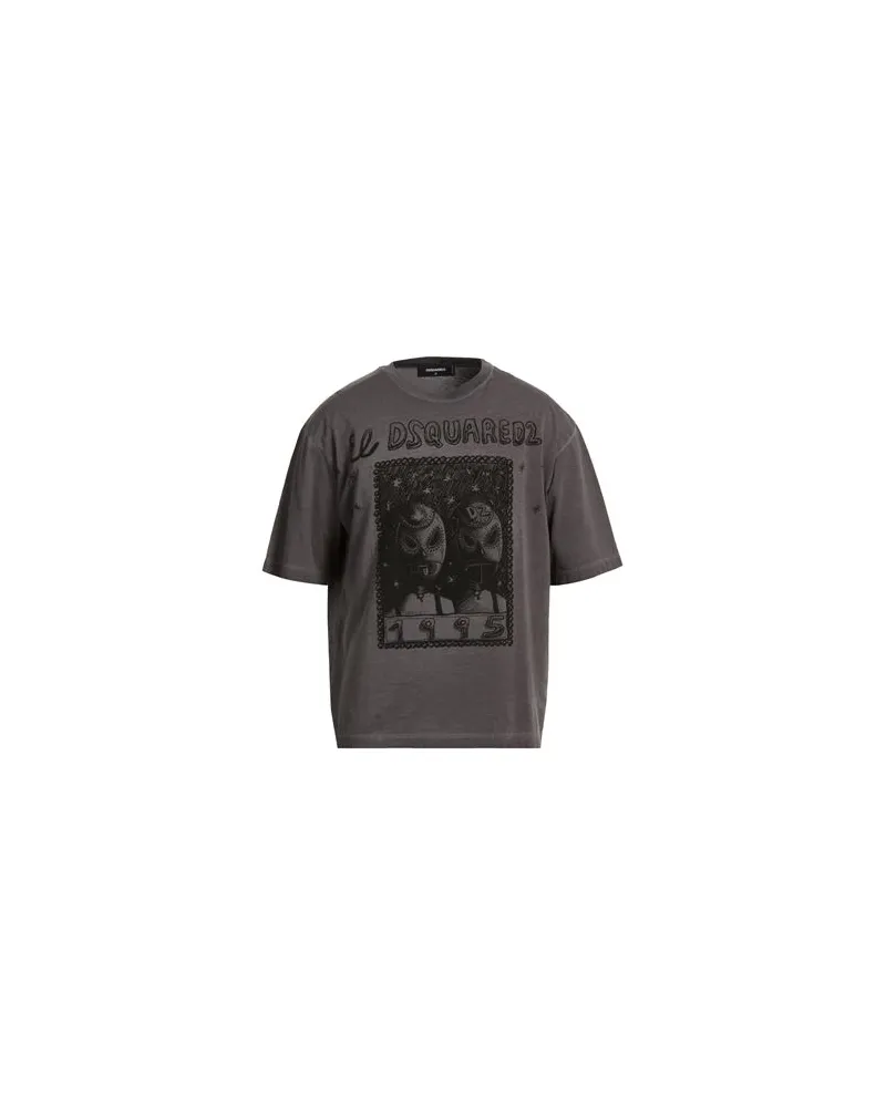 Dsquared2 TOPS - T-shirtsauf YOOX.COM Braungrau