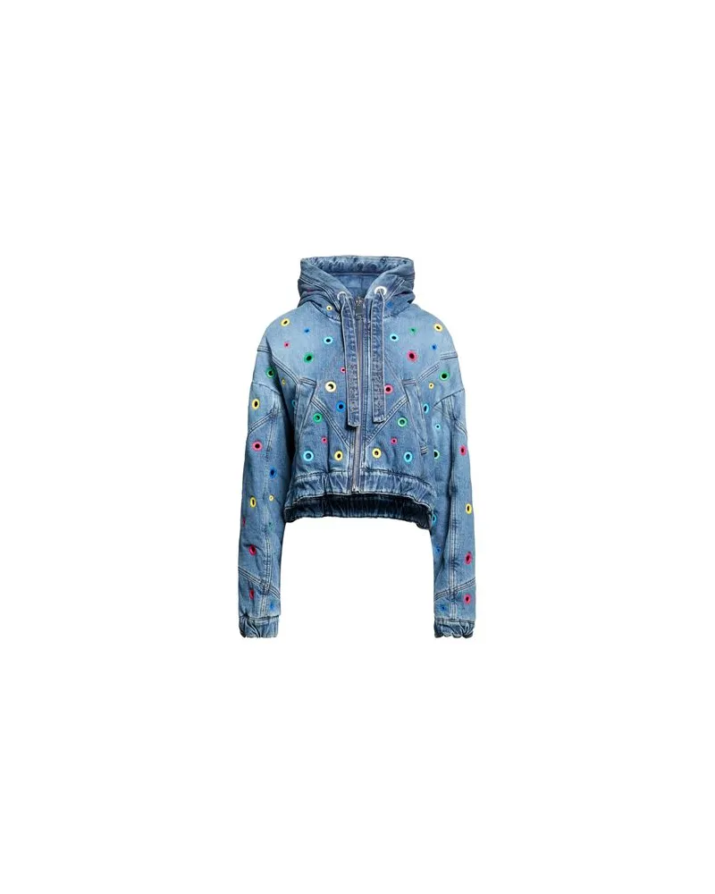 KHRISJOY JACKEN & MÄNTEL - Jeansjacken/Mäntelauf YOOX.COM Blau