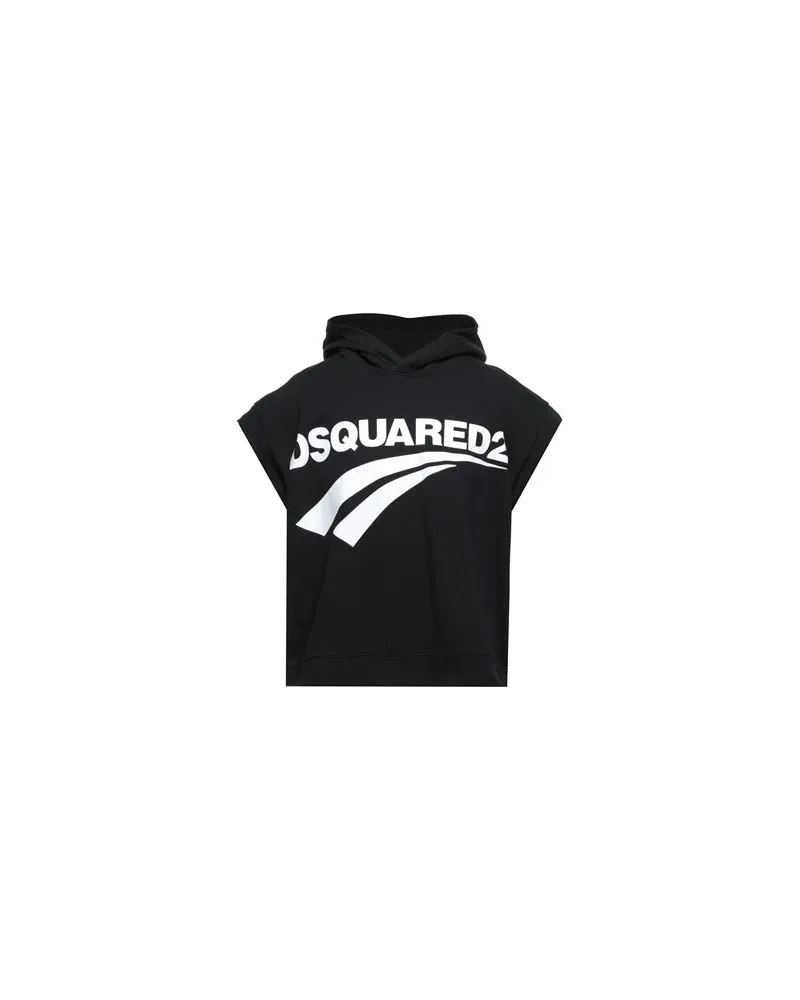 Dsquared2 TOPS - Sweatshirtsauf YOOX.COM Schwarz