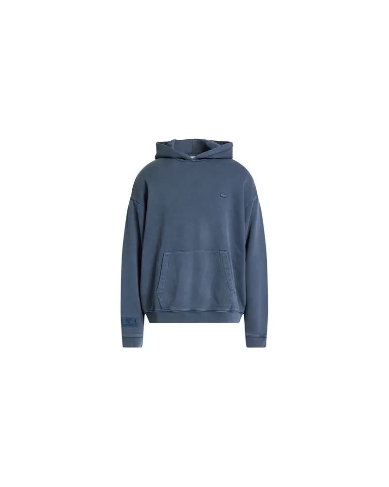 Lacoste TOPS - Sweatshirtsauf YOOX.COM Taubenblau