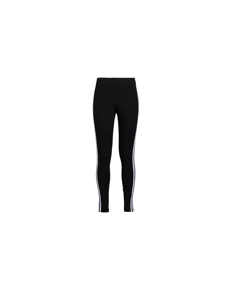 adidas ADICOLOR CLASSICS  3 STRIPES LEGGINGS  - HOSEN & RÖCKE - Leggingsauf YOOX.COM Schwarz