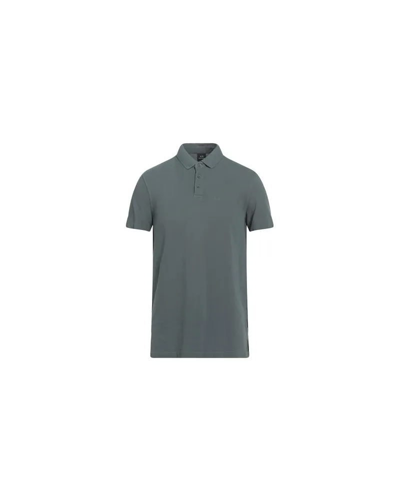 Armani Exchange TOPS - Poloshirtsauf YOOX.COM Dunkelgrün