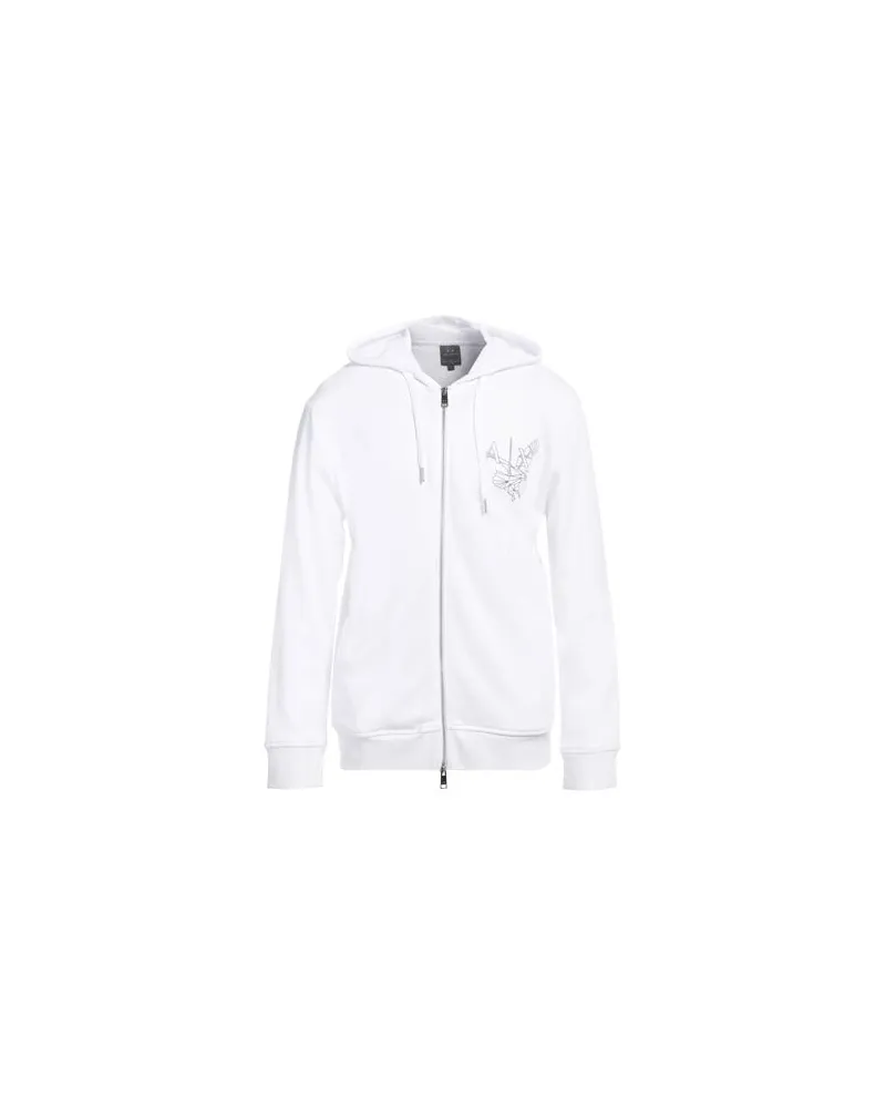 Armani Exchange TOPS - Sweatshirtsauf YOOX.COM Weiß