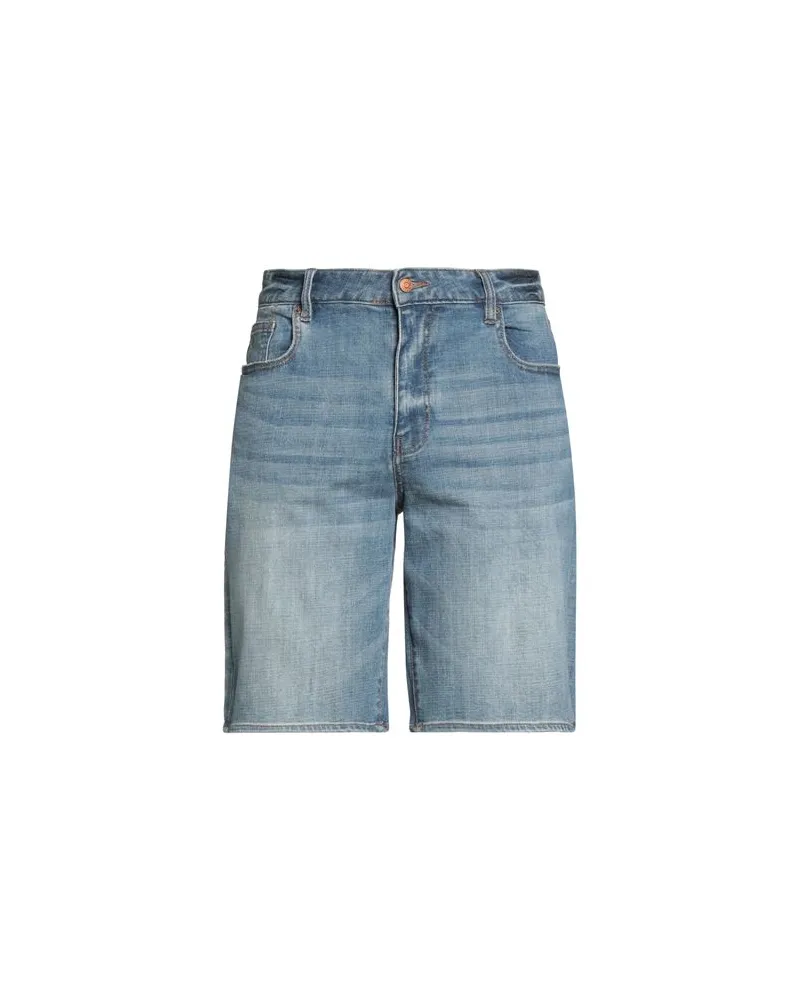 Armani Exchange HOSEN & RÖCKE - Jeansshortsauf YOOX.COM Blau