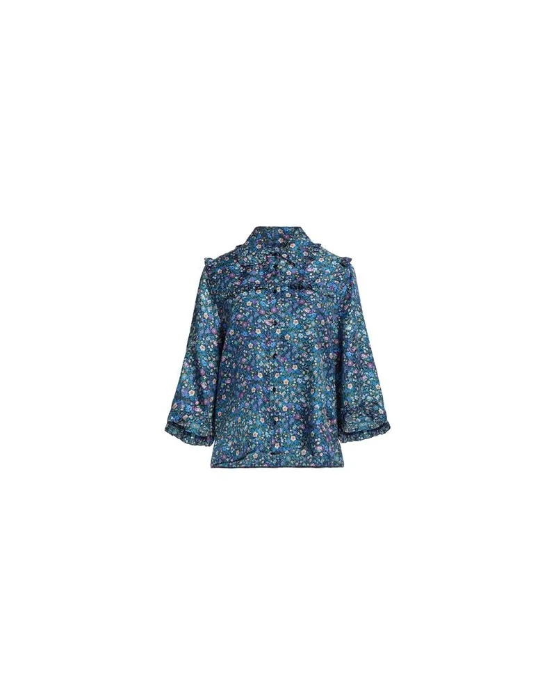 Sandro TOPS - Hemdenauf YOOX.COM Blau