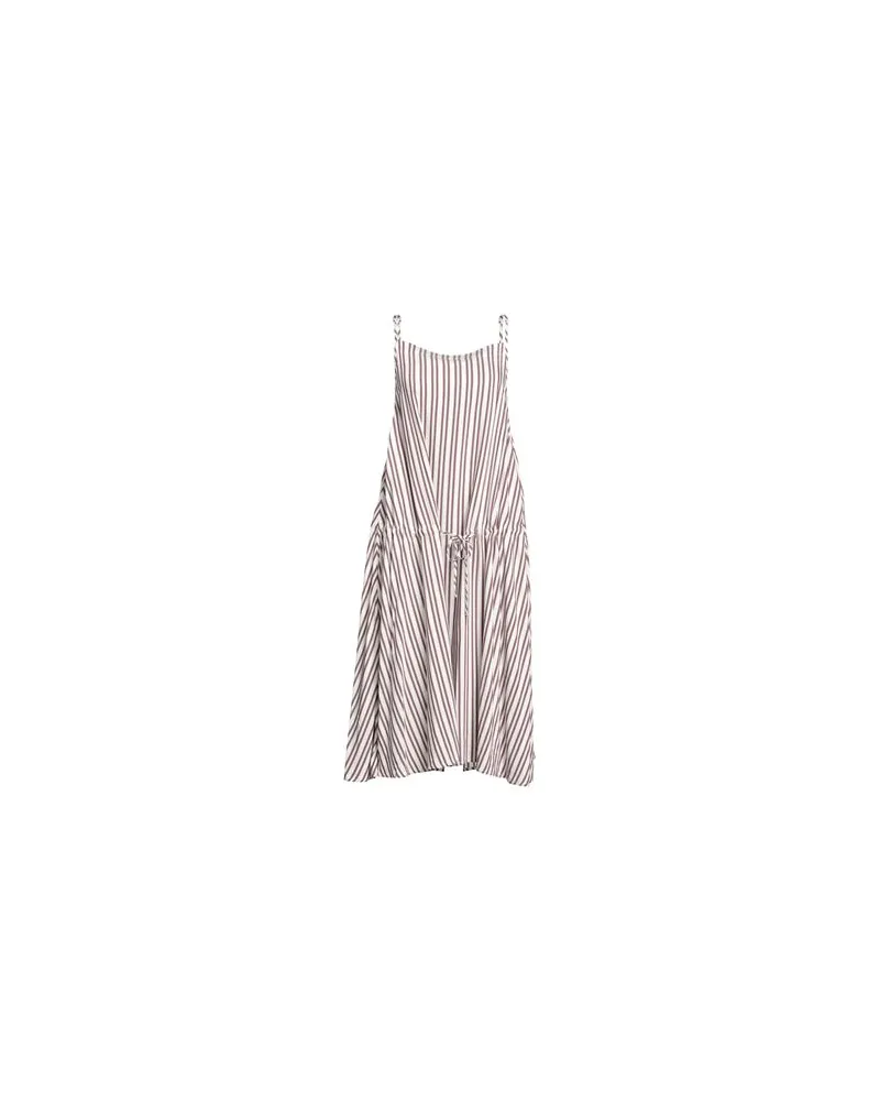 Blauer KLEIDER - Midi-Kleiderauf YOOX.COM Dunkelbraun